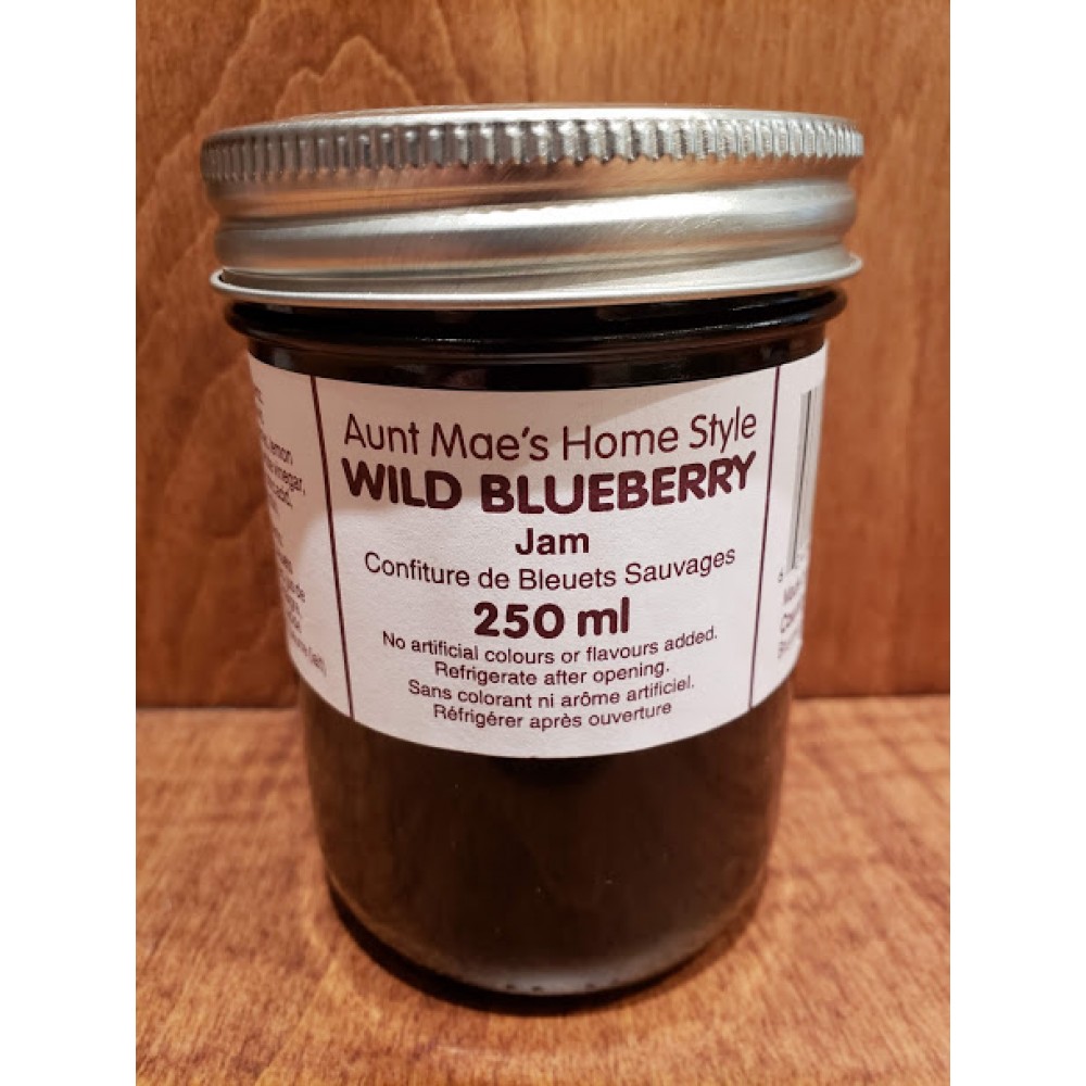 Homemade Wild Blueberry Jam