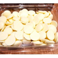 Merckens White Chocolate Melting Wafers (per lb.)